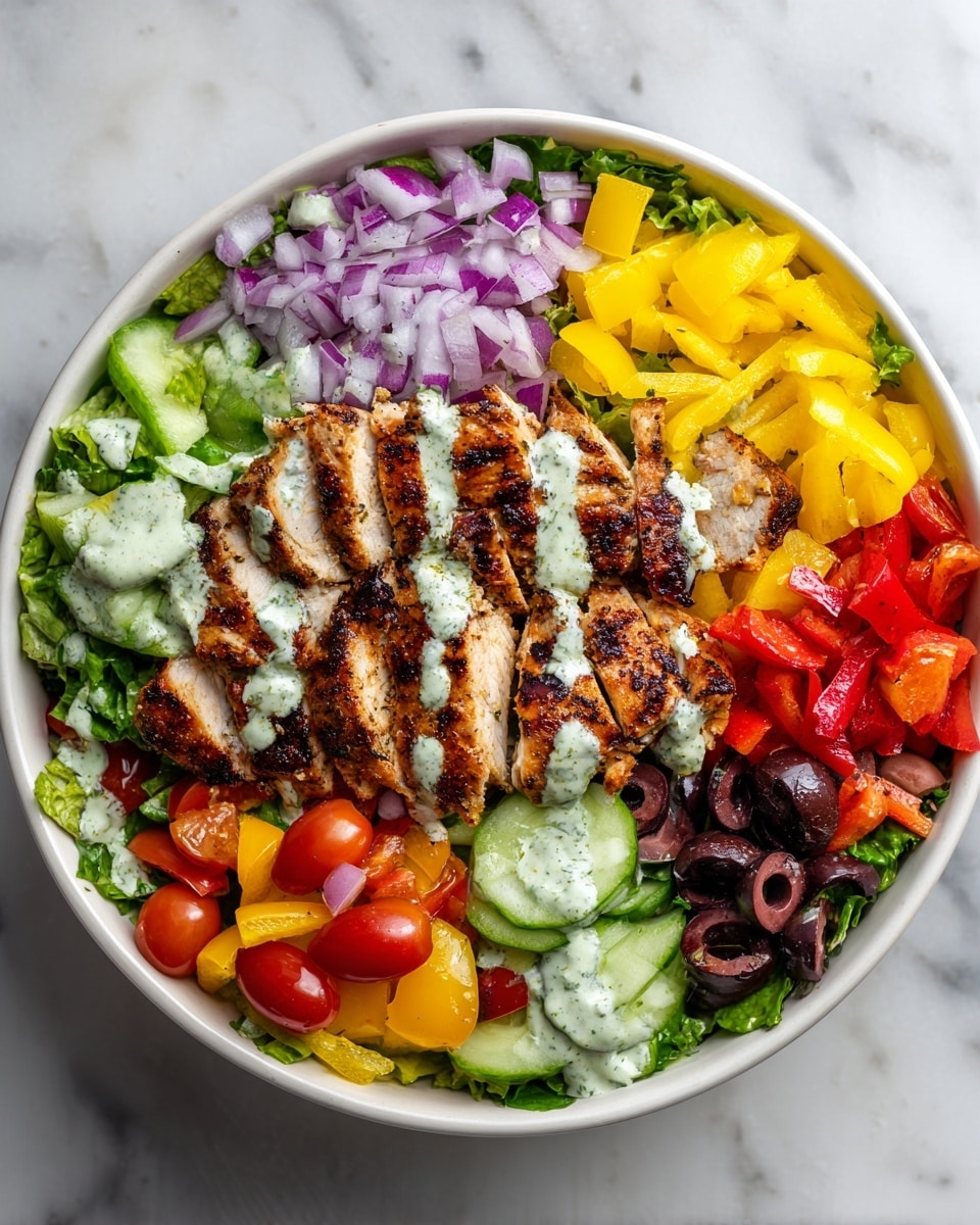 Peruvian Grilled Chicken Salad Recipe