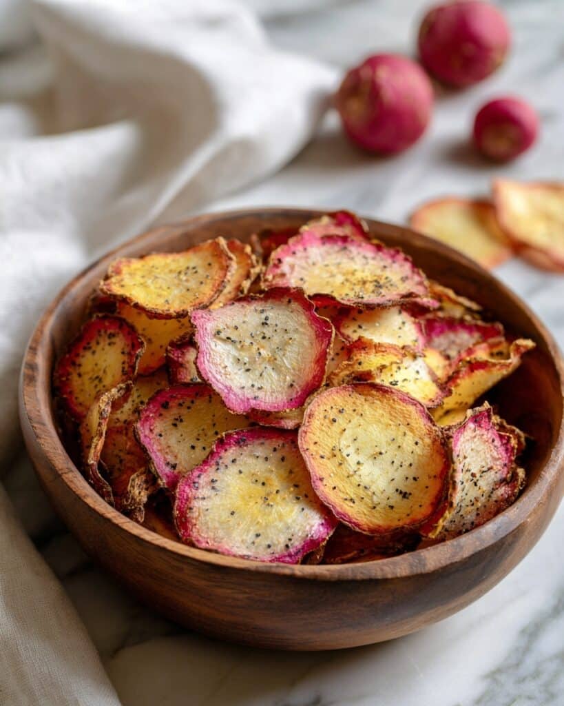 Air Fryer Radish Chips Recipe