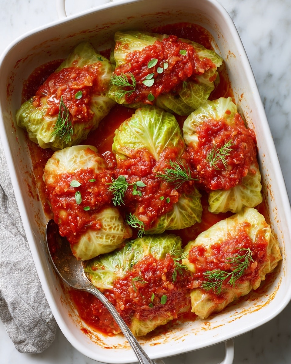 Golumpki (Polish Cabbage Rolls) Recipe