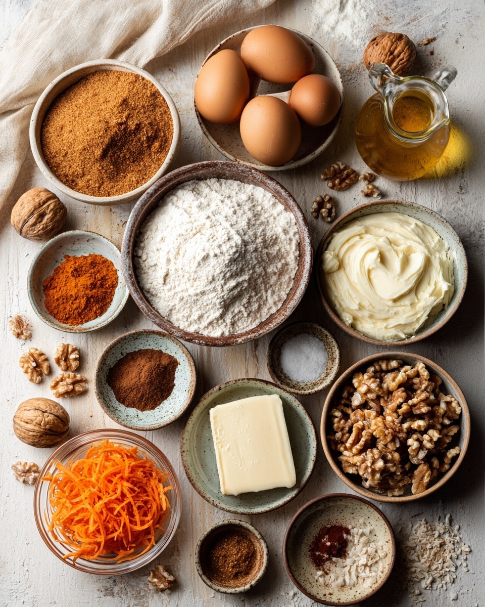 A clear glass mixing bowl filled with one thick layer of light brown batter that has small bits of orange and darker specks mixed throughout, giving it a textured, slightly chunky look; the inside rim of the bowl shows some batter streaks, and the bowl sits on a white marbled surface. photo taken with an iphone --ar 4:5 --v 7