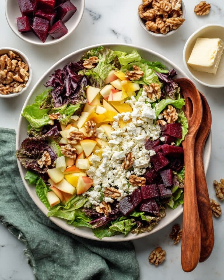 Beet & Apple Salad With Balsamic Dressing Recipe