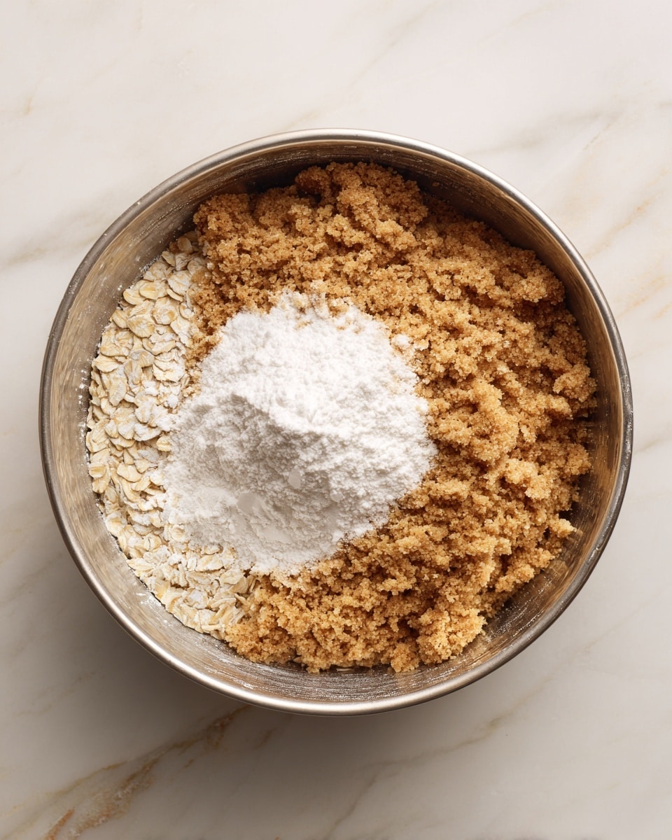 Baked Oatmeal Cake with Chocolate, Butterscotch, and Coconut Recipe - Recipe Image