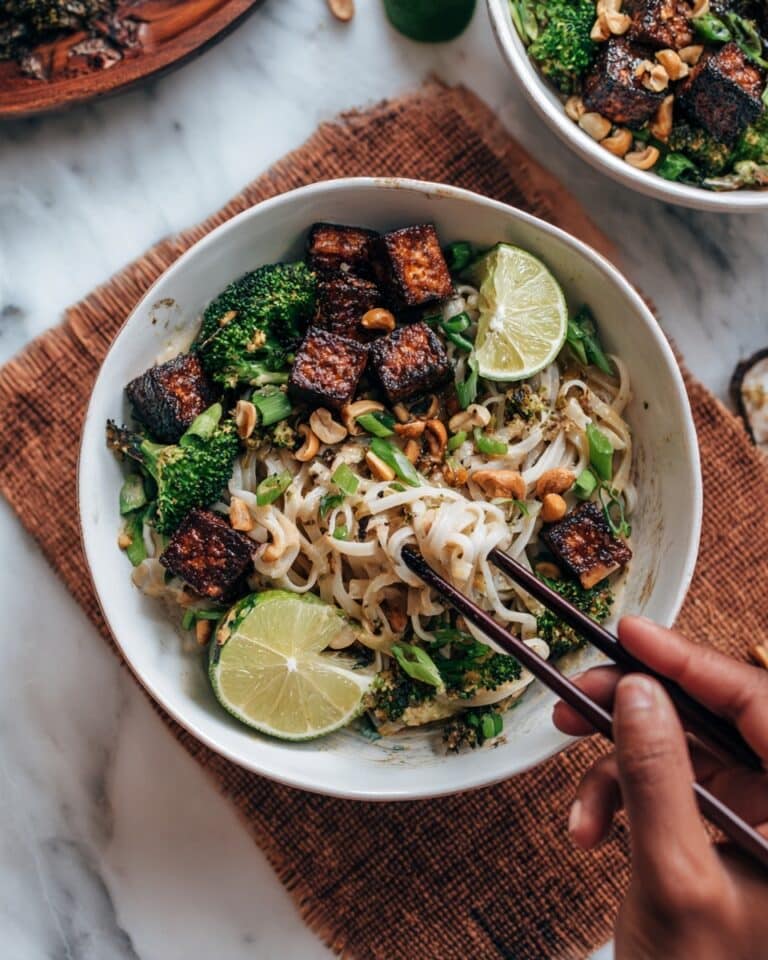 Spicy Tempeh Ramen Noodles with Broccoli Recipe