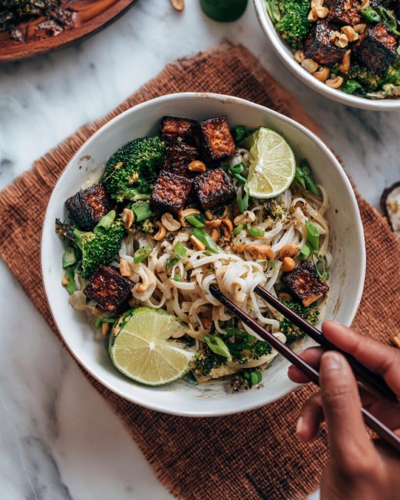 Spicy Tempeh Ramen Noodles with Broccoli Recipe