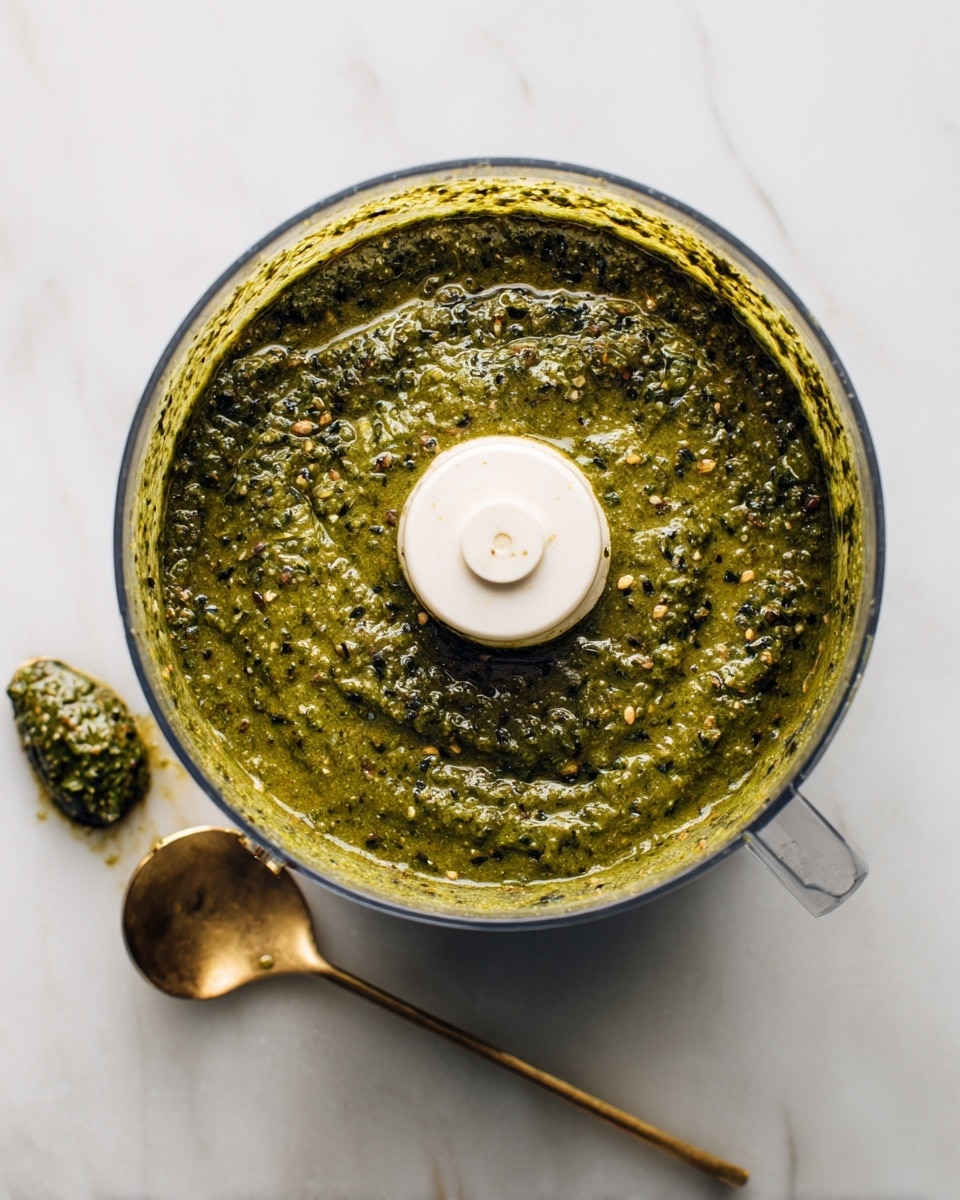 Pistachio Pesto Pizza with Asparagus, Peas, and Microgreens Recipe - Recipe Image