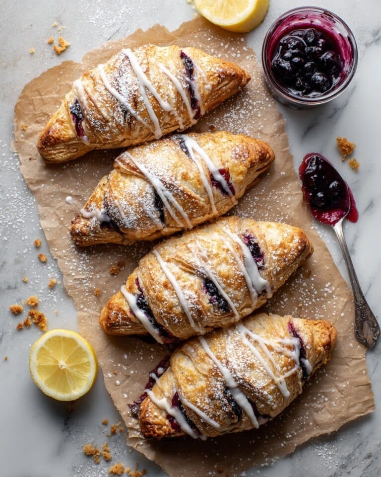 Lemon Blueberry Cheese Danish Recipe