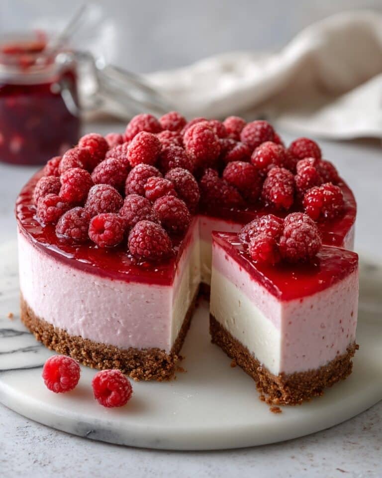 The Best Raspberry Cheesecake Recipe