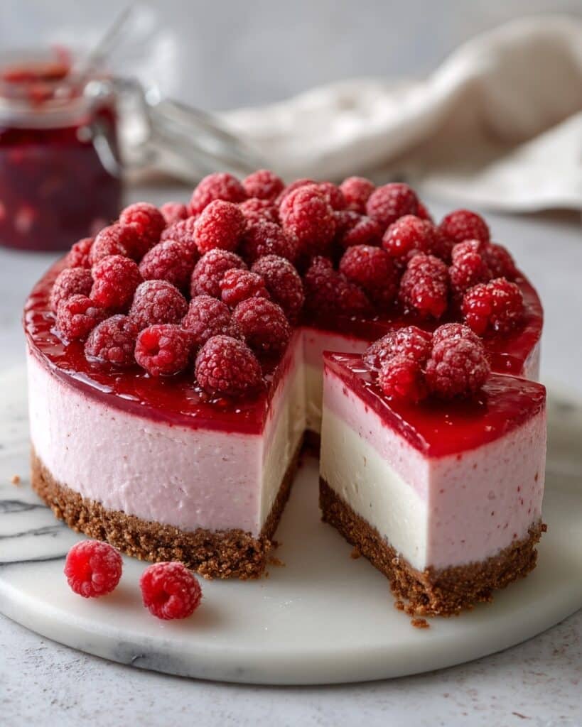 The Best Raspberry Cheesecake Recipe