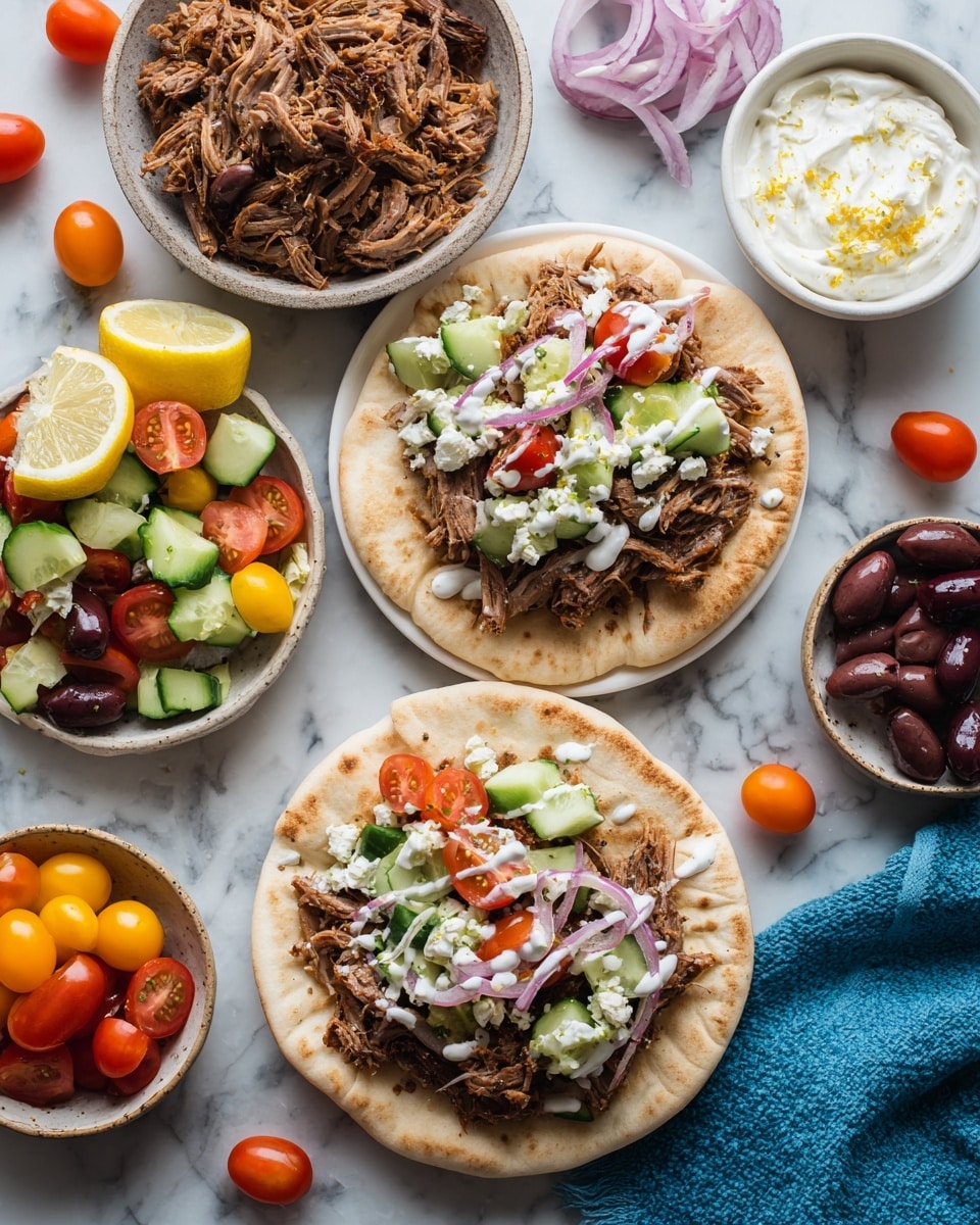 Instant Pot Beef Gyros Recipe