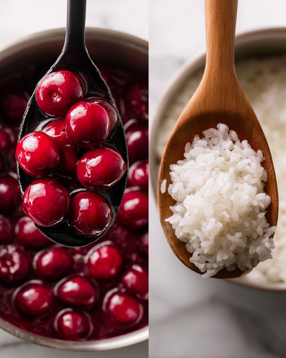 Albaloo Polo: Sour Cherry and Saffron Basmati Rice with Meatballs Recipe - Recipe Image