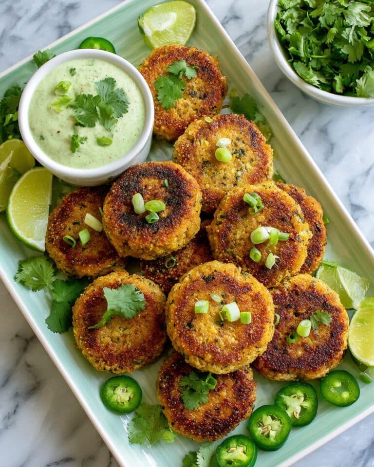 Thai Green Curry Shrimp Cakes with Cilantro Lime Mayonnaise Recipe