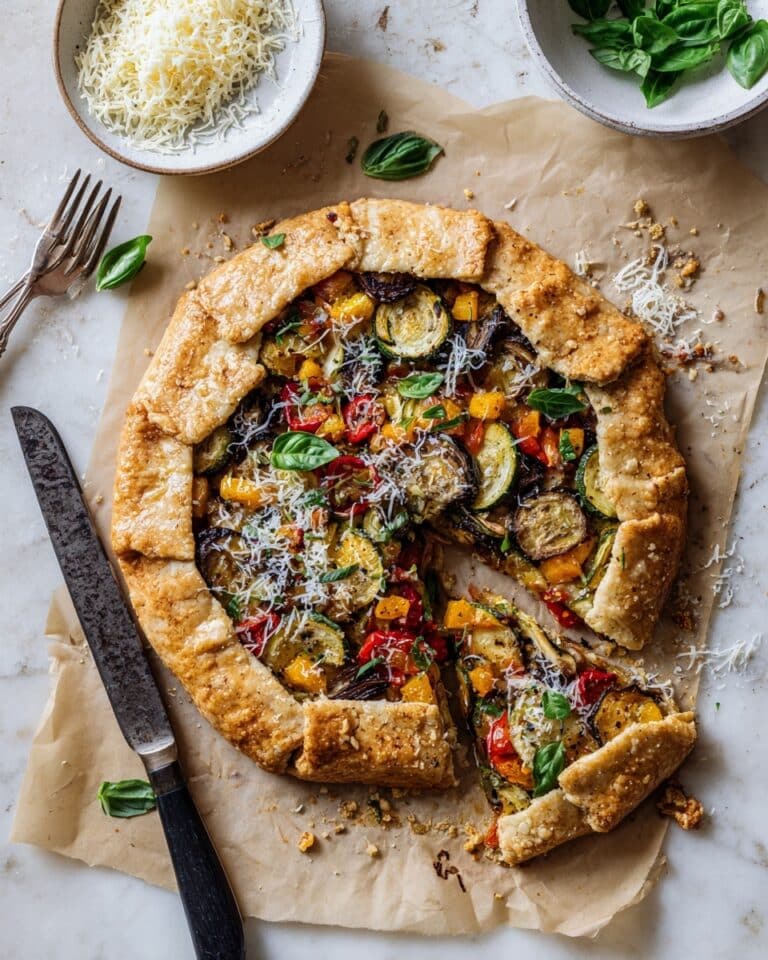 Mediterranean Vegetable Galette Recipe