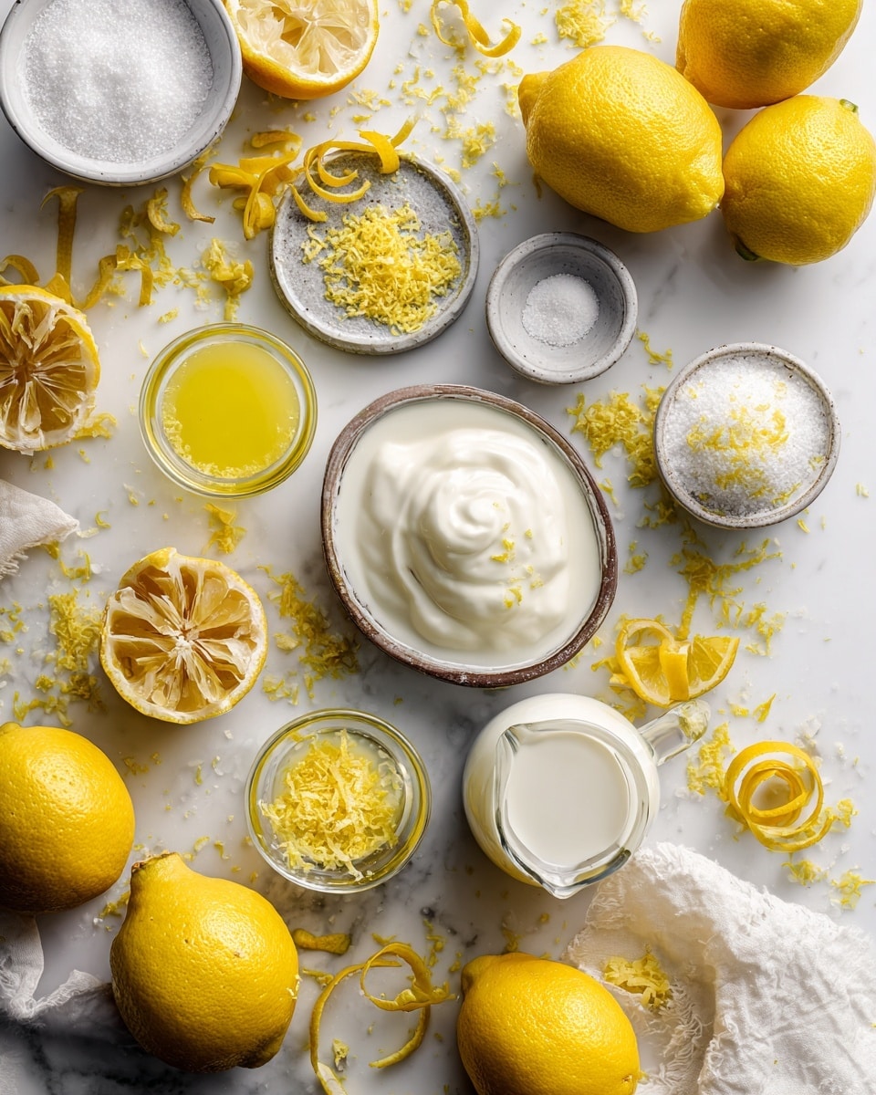 In a round metal mixing bowl, there is a single layer of pale yellow batter with tiny specks of orange zest scattered throughout its smooth and creamy surface. The bowl is resting on a round cork mat, all placed on a white marbled surface. The batter fills the bowl about halfway, showing the inside sides of the bowl lightly coated with the mixture. Photo taken with an iphone --ar 4:5 --v 7