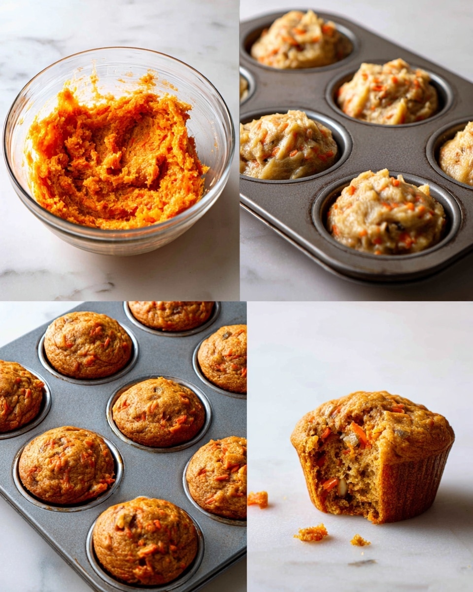 Carrot Banana Pumpkin Muffins Recipe - Recipe Image