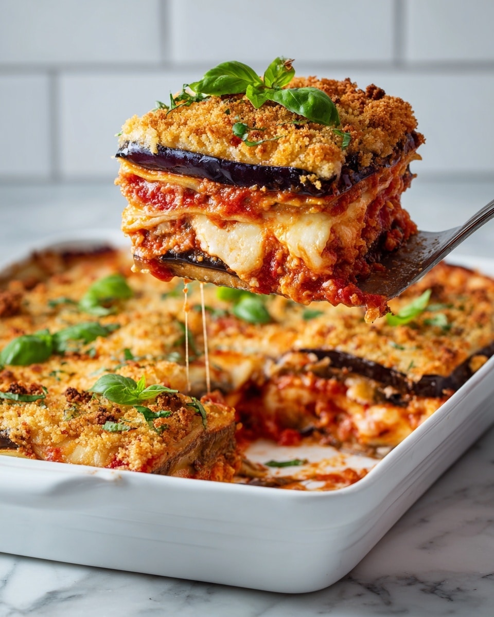 Best-Ever Vegan Eggplant Parmesan Recipe