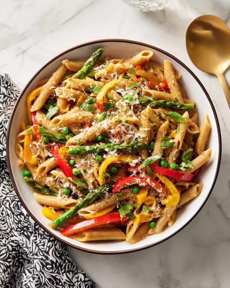 Creamy Pasta Primavera Recipe
