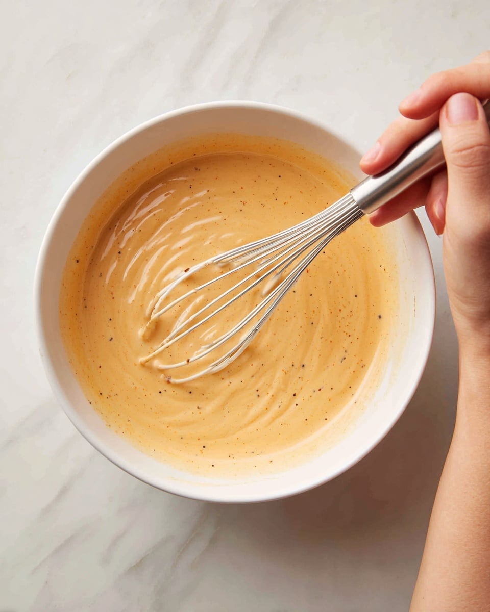 The image shows fresh ingredients arranged on a white marbled surface, centered around a worn wooden cutting board. On the board, there is half a white cabbage beside a whole purple cabbage, a lime, two long orange carrots, green onions laid diagonally, a bulb of garlic, and a piece of ginger root. Around the board, there is a white bowl filled with light green edamame, a white bowl with a pile of sliced almonds, and a white bowl holding brown mushrooms. In addition, a whole red bell pepper is placed directly on the white marbled surface near the top left, and at the bottom, a small glass bowl contains sesame seeds with a spoon in it. photo taken with an iphone --ar 4:5 --v 7