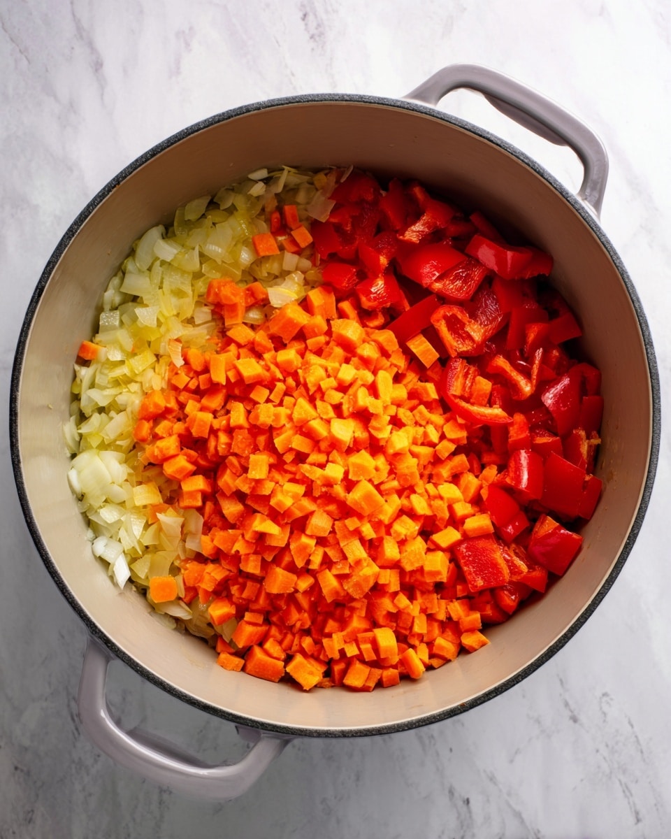 Creamy Chicken Vegetable Soup Recipe - Recipe Image