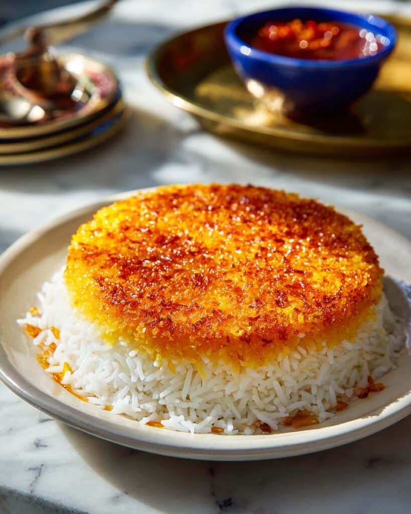 Tahdig Persian Crispy Rice Recipe