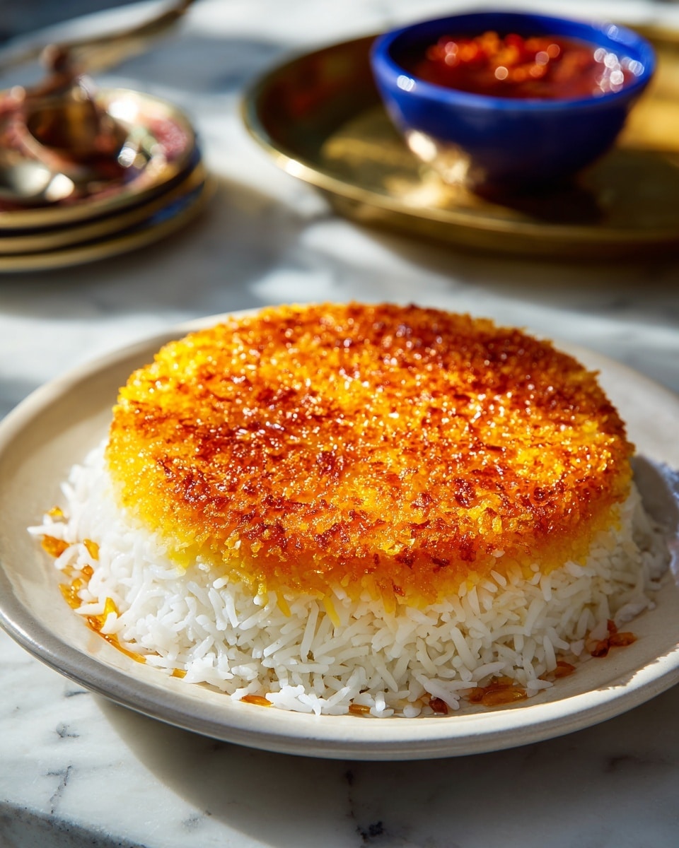 Tahdig Persian Crispy Rice: Irresistibly Crunchy & Golden