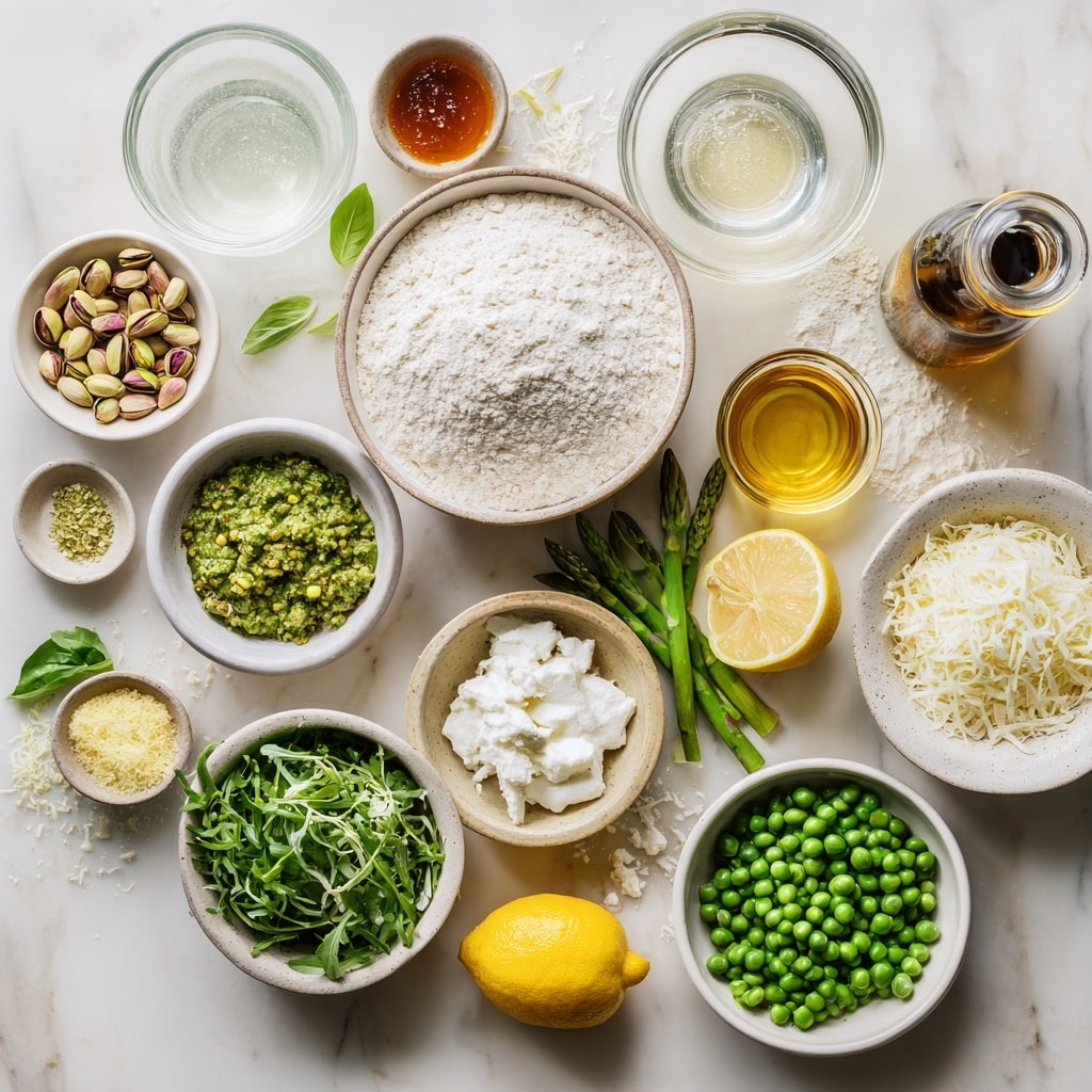 A clear food processor bowl filled with a smooth, thick green sauce that has small bits of herbs and spices visible throughout. The sauce shows a mix of dark and light green shades with some brown specks. The white plastic blade cover sits in the middle, slightly above the sauce. Next to the bowl on the white marbled surface, there is a golden spoon with a small amount of the same green sauce on it. The top-down view clearly shows the texture and color of the sauce. Photo taken with an iphone --ar 4:5 --v 7
