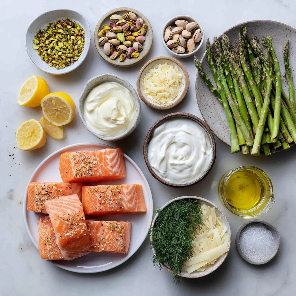 A close-up image of a raw salmon fillet on a textured baking tray, the fish showing three visible layers of smooth, bright orange flesh with fine white lines. On top, there is a thick, even layer of creamy white sauce with small green herb flecks spread smoothly over the fish. The baking tray has a light brown textured surface and the background features a white marbled texture. photo taken with an iphone --ar 4:5 --v 7