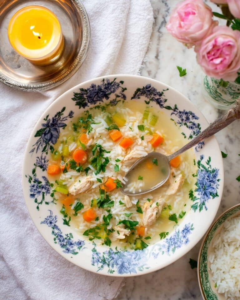 Easiest Chicken and Rice Soup Recipe