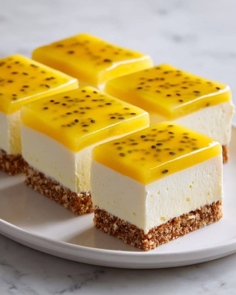 No Bake Passion Fruit Cheesecake Recipe