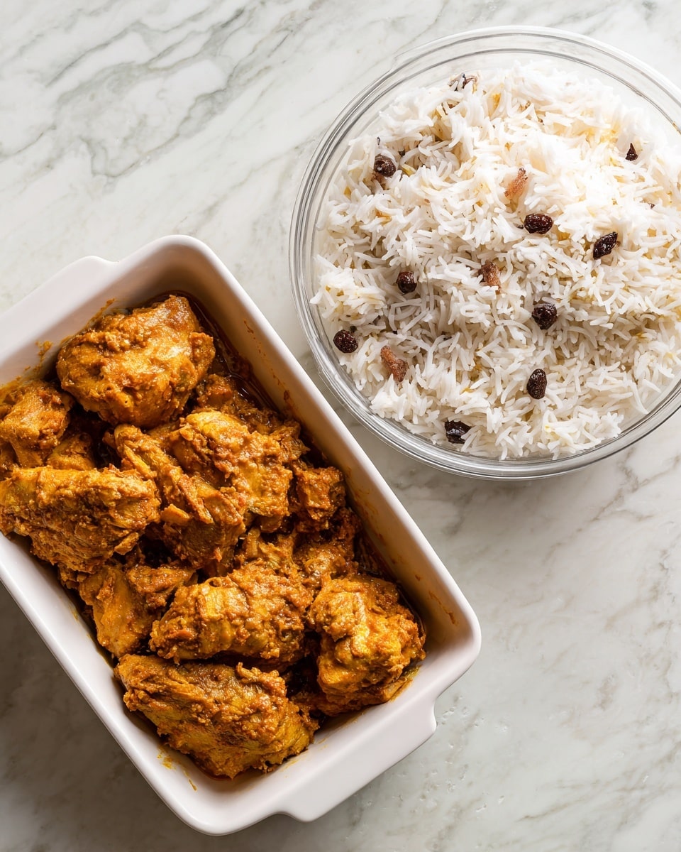 Creamy Chicken Biryani Recipe - Recipe Image