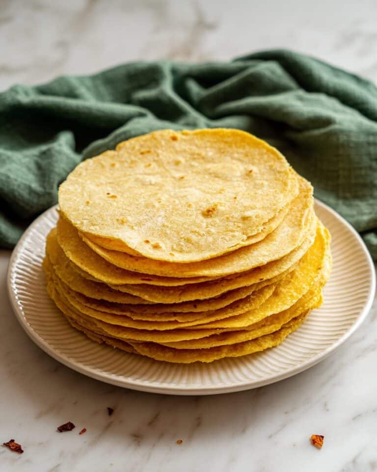 Homemade Corn Tortillas Recipe