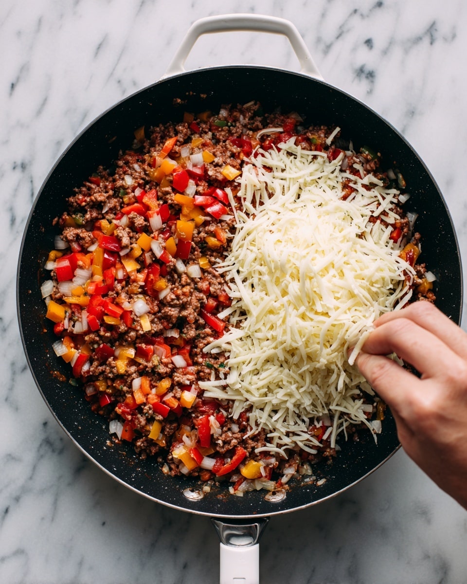 Easy Stuffed Pepper Casserole Recipe - Recipe Image