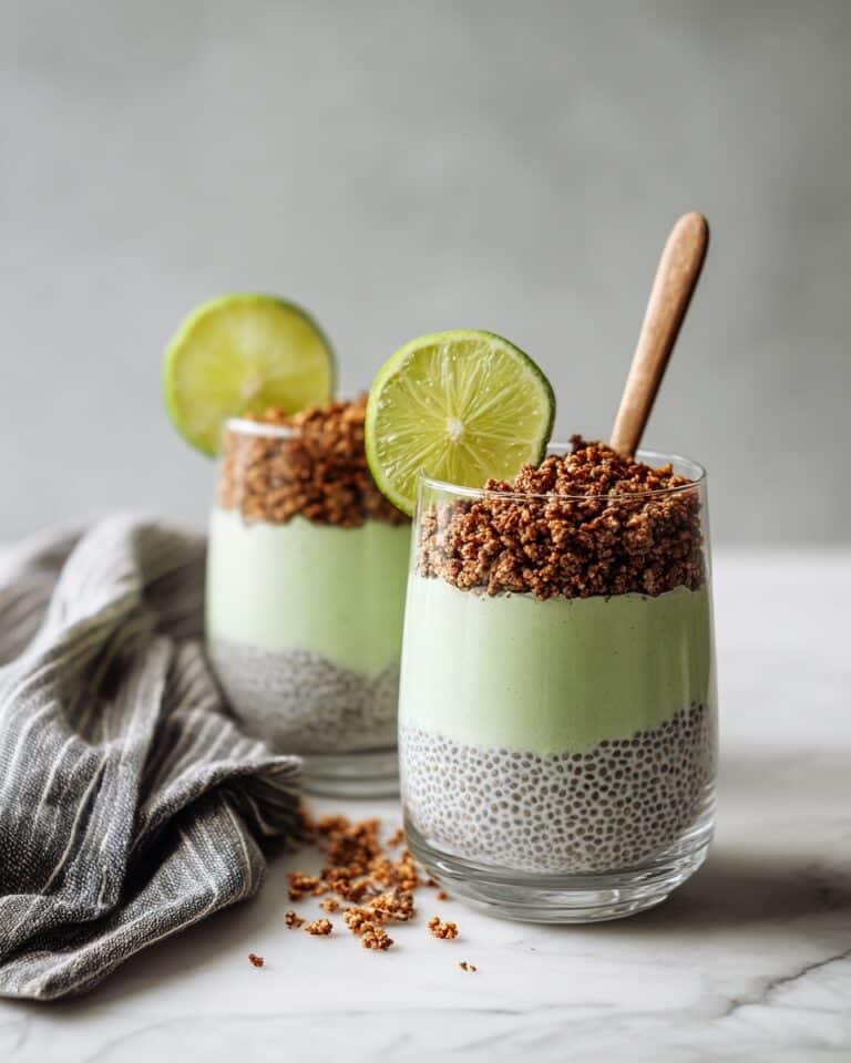 Healthy Key Lime Pie Chia Pudding Recipe