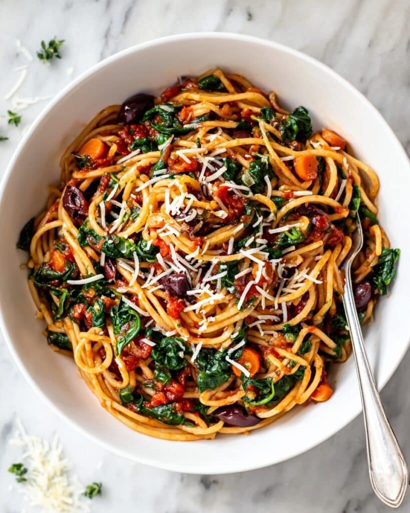 Easy 15 Minute Puttanesca Pasta Recipe