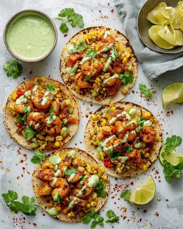 30-Minute Cajun Chicken and Shrimp Tacos Recipe