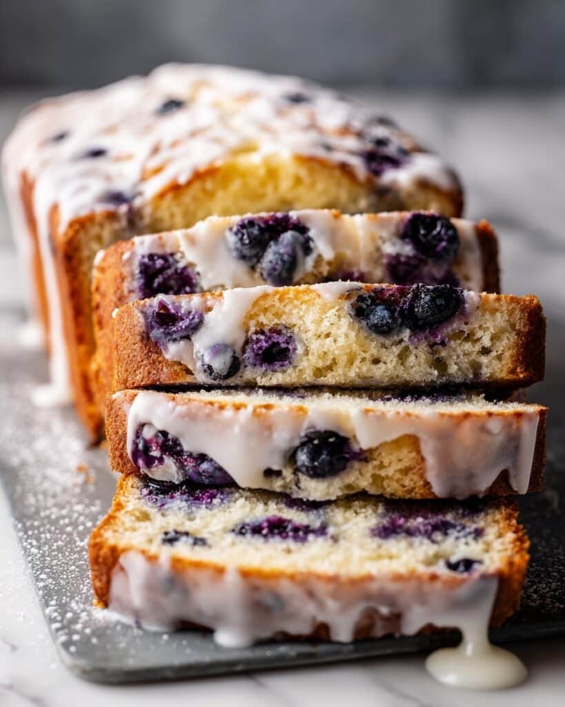 Lemon Blueberry Bread Recipe