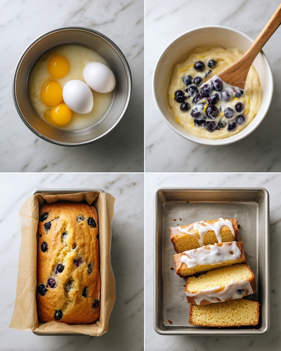 Lemon Blueberry Bread Recipe - Recipe Image