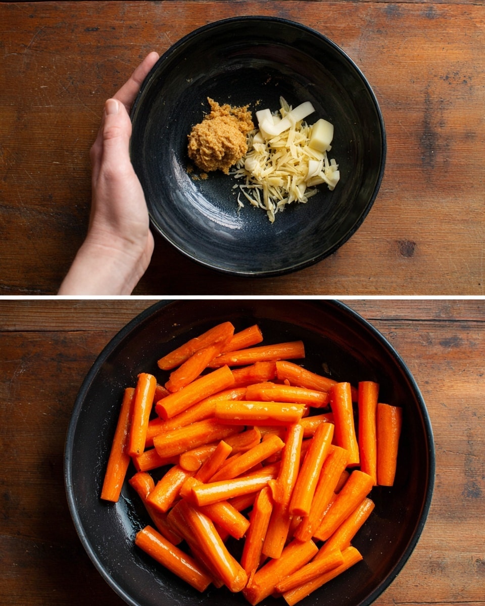 Miso Butter Glazed Carrots Recipe - Recipe Image