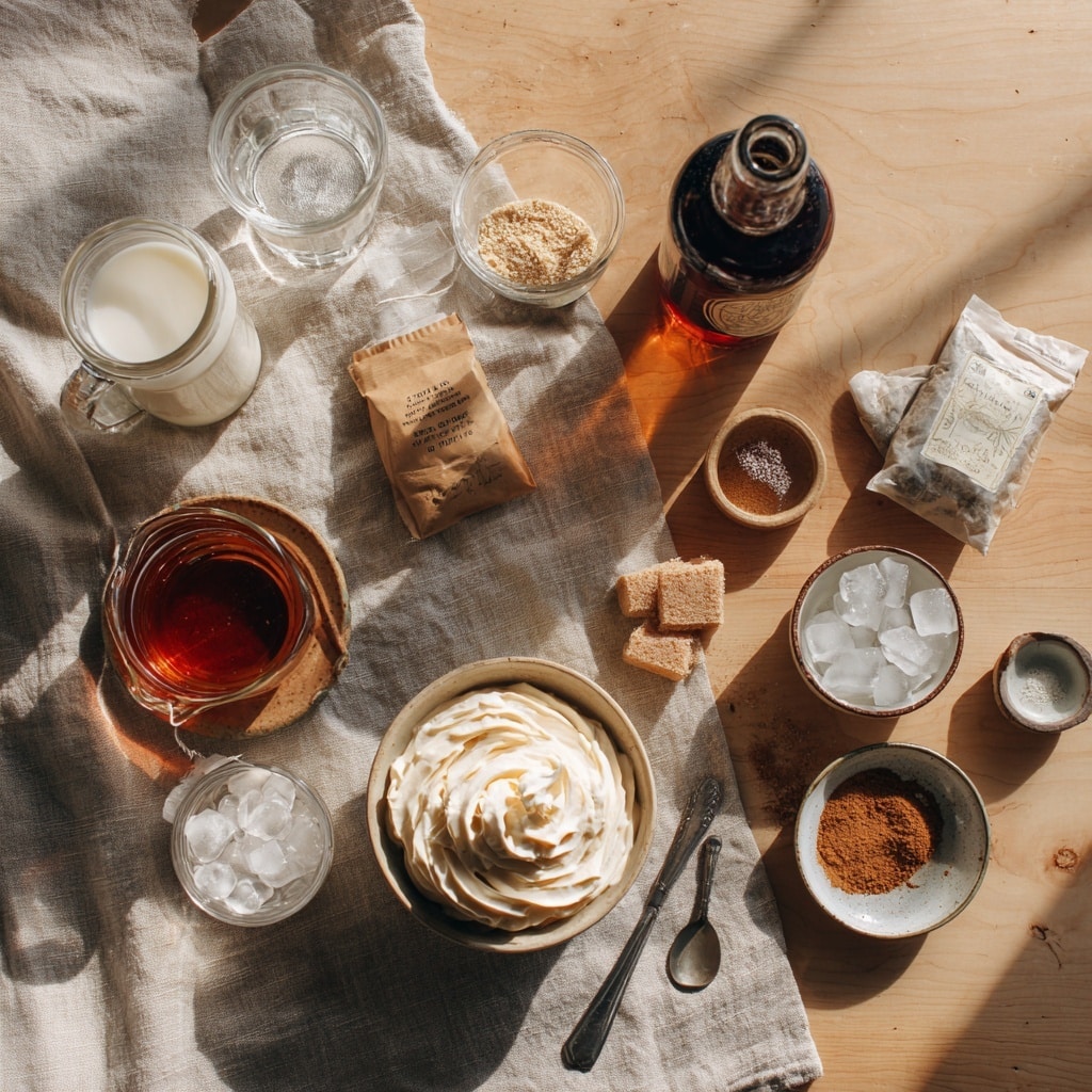 The image shows a close-up of a steel pot filled with bright orange liquid broth. Inside the broth, there are four tea bag-like mesh pouches containing dark spices and herbs, partially submerged, with visible strings attached. The surface of the broth has a few light bubbles and foam around the edges. The pot’s shiny steel interior reflects some light, adding a metallic texture to the scene. photo taken with an iphone --ar 4:5 --v 7