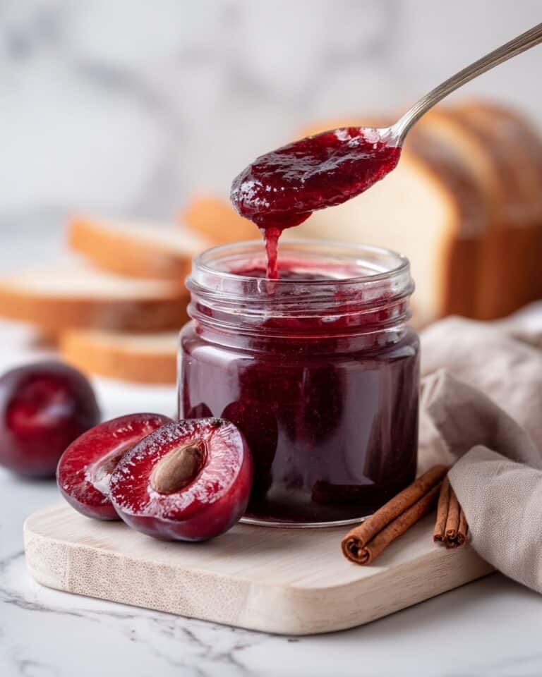 Homemade Spiced Plum Jam Recipe
