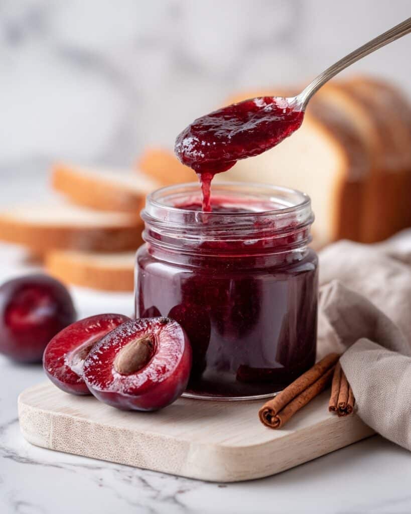 Homemade Spiced Plum Jam Recipe