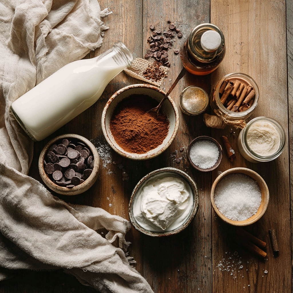 A close-up view of a small silver metal pot full of thick, dark brown liquid that is bubbling vigorously. The surface of the liquid shows many small and large bubbles popping, creating a textured, frothy look. The pot sits on a black stove top, but the surrounding area is changed to a white marbled texture, making the rich brown color of the liquid stand out clearly. Photo taken with an iphone --ar 4:5 --v 7