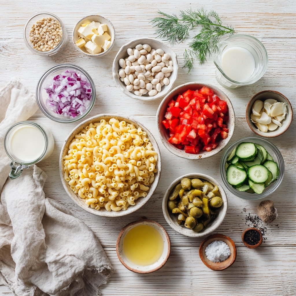 A clear blender container sits on top of a black blender base with buttons facing forward. Inside the container, there is a smooth white liquid filling most of the bottom space. On top of this, three whole peeled garlic cloves rest, along with dark specks of black pepper scattered across the surface. There are also small dollops of a light brown substance spread lightly on the white liquid. The entire setup is on a white marbled surface. photo taken with an iphone --ar 4:5 --v 7