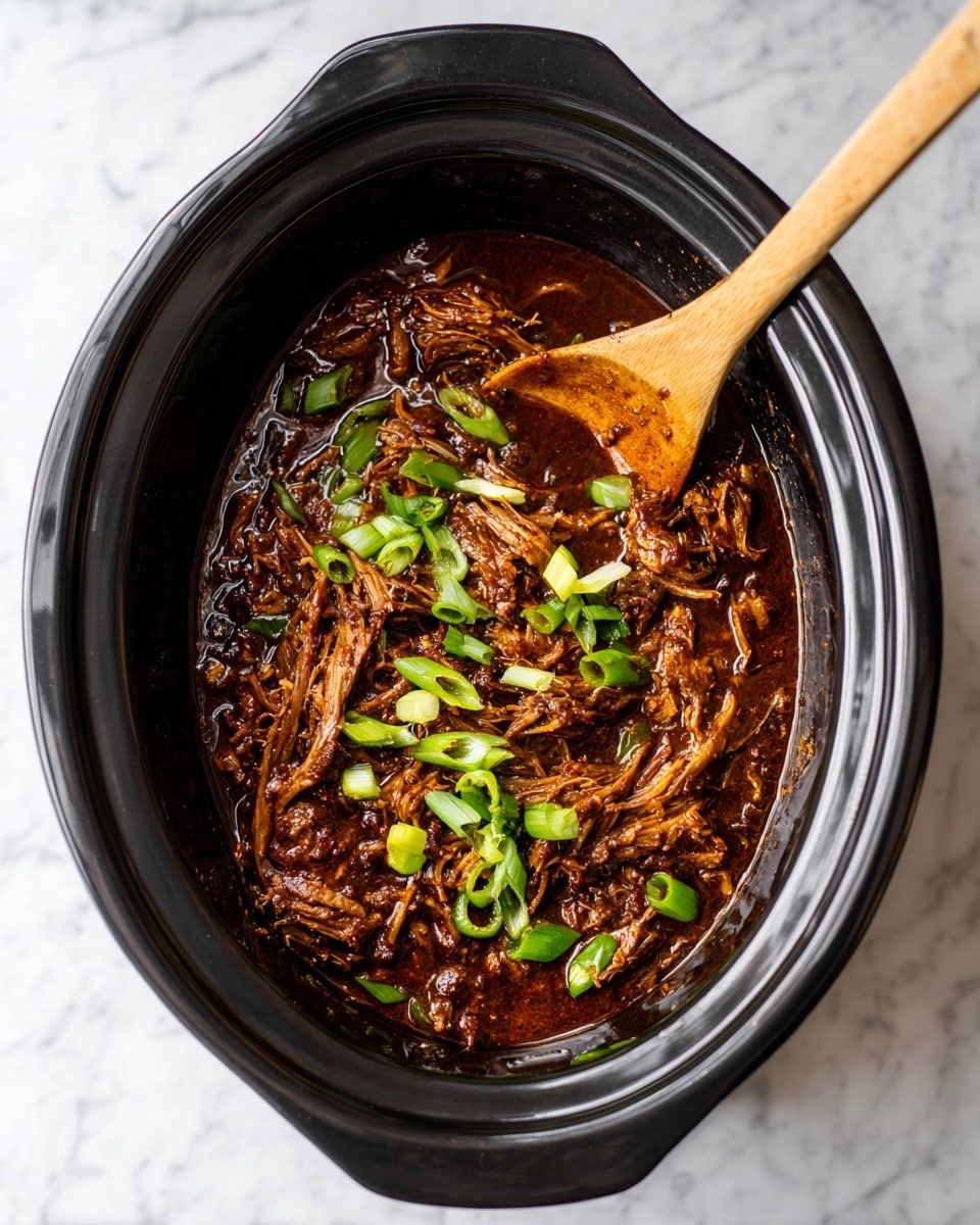 Slow Cooker Honey Garlic Chicken Recipe - Recipe Image