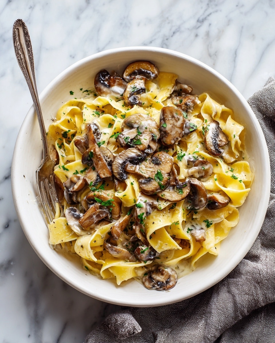 Creamy Mushroom Tagliatelle in 30 Minutes Recipe