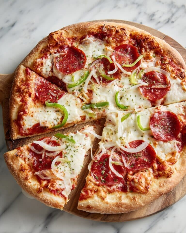 Easy Cast Iron Skillet Pizza Recipe