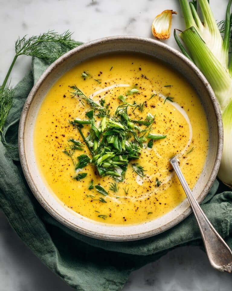 Roasted Fennel, Apple, and Potato Soup Recipe