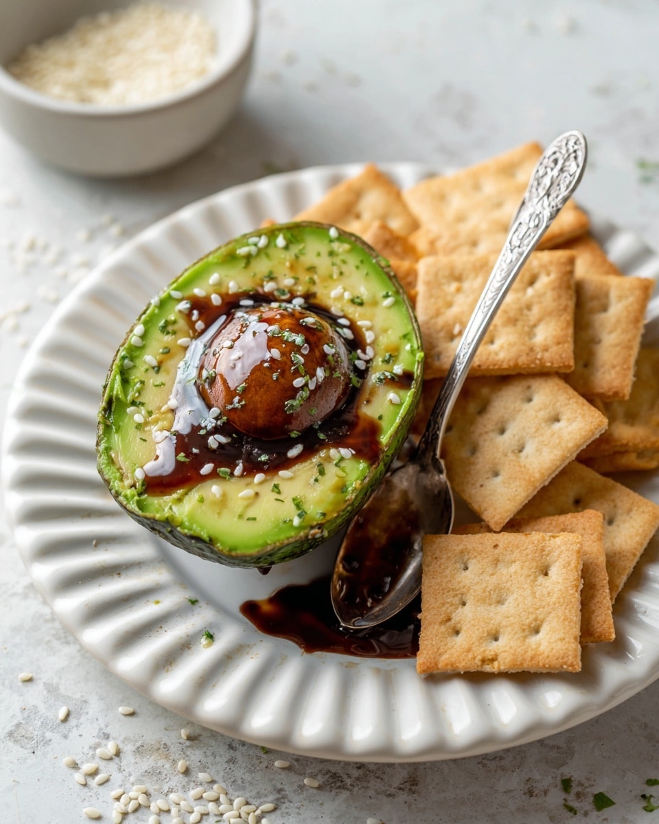 5-Minute Avocado Snack (Quick, Easy & Healthy!) Recipe