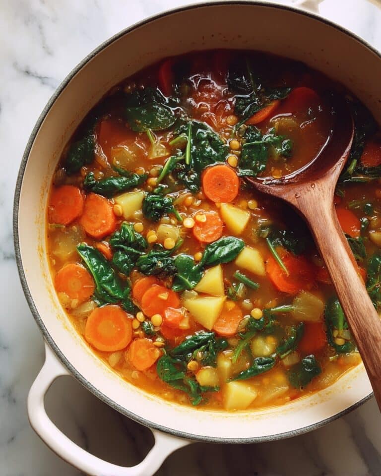 Mediterranean Lentil Soup with Carrots & Potatoes Recipe