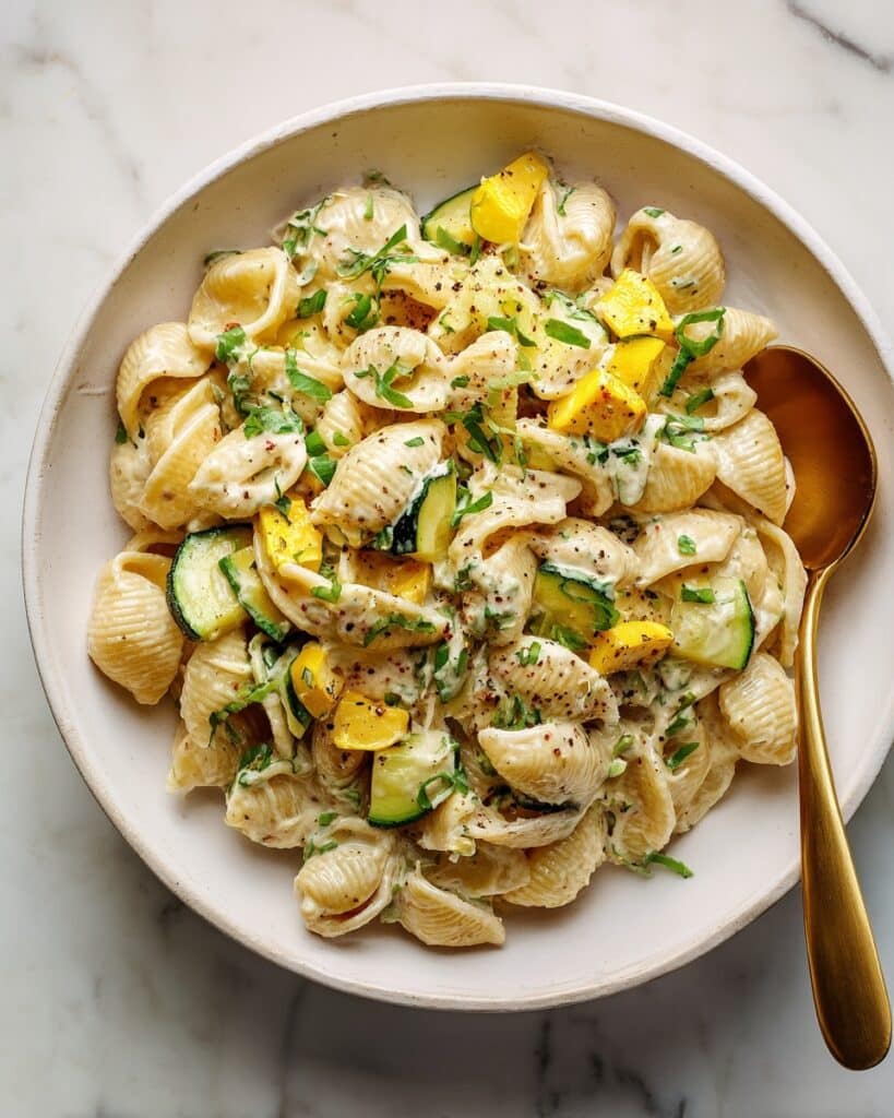 Baked Feta Zucchini Pasta Recipe
