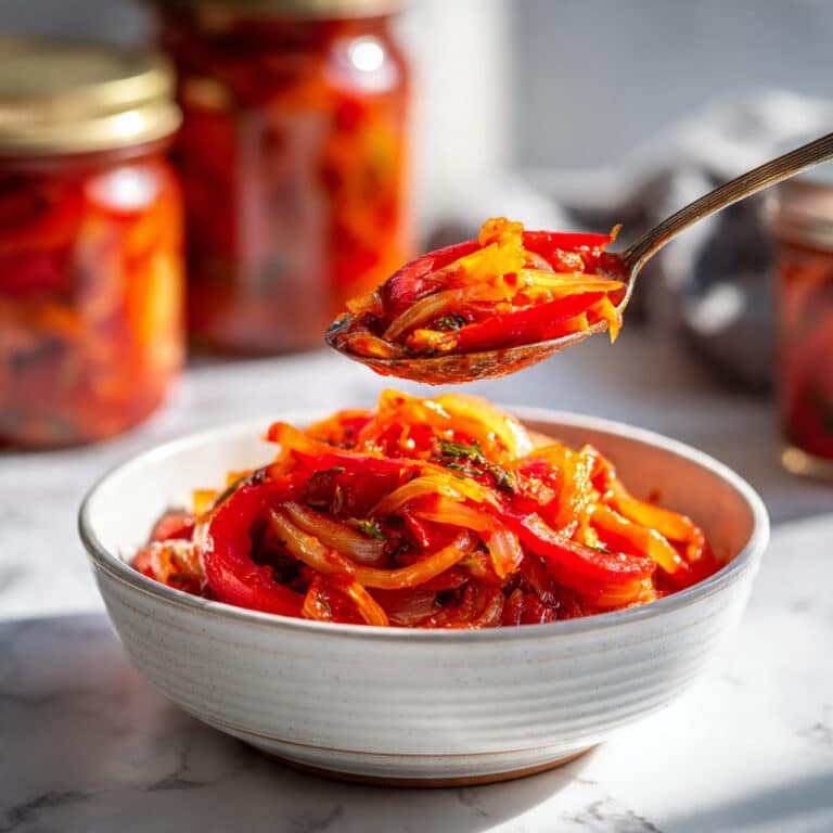 Lecho - Bell Pepper, Tomato and Onion Stew Recipe